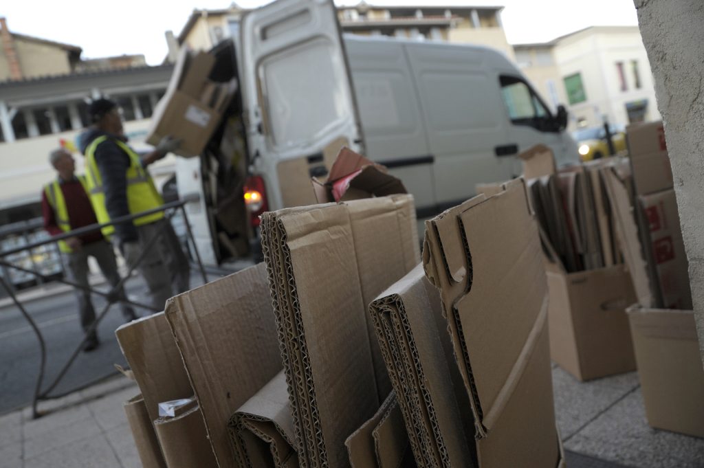 collecte de déchets d'activités économiques